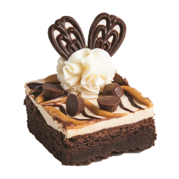 Peanut Butter Mousse Brownie