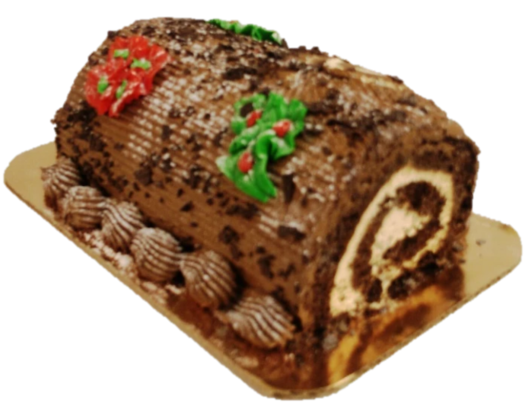 7" Yule Log