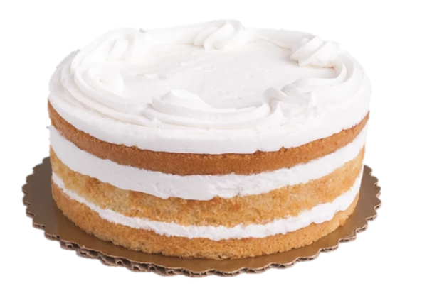 7" White Cake